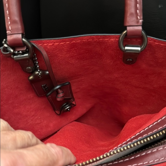 Coach Brown Leather Satchel with Elegant Design - Picture 3 of 5